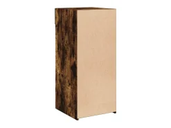 Aparador madera de ingeniería roble ahumado 40x42,5x93 cm