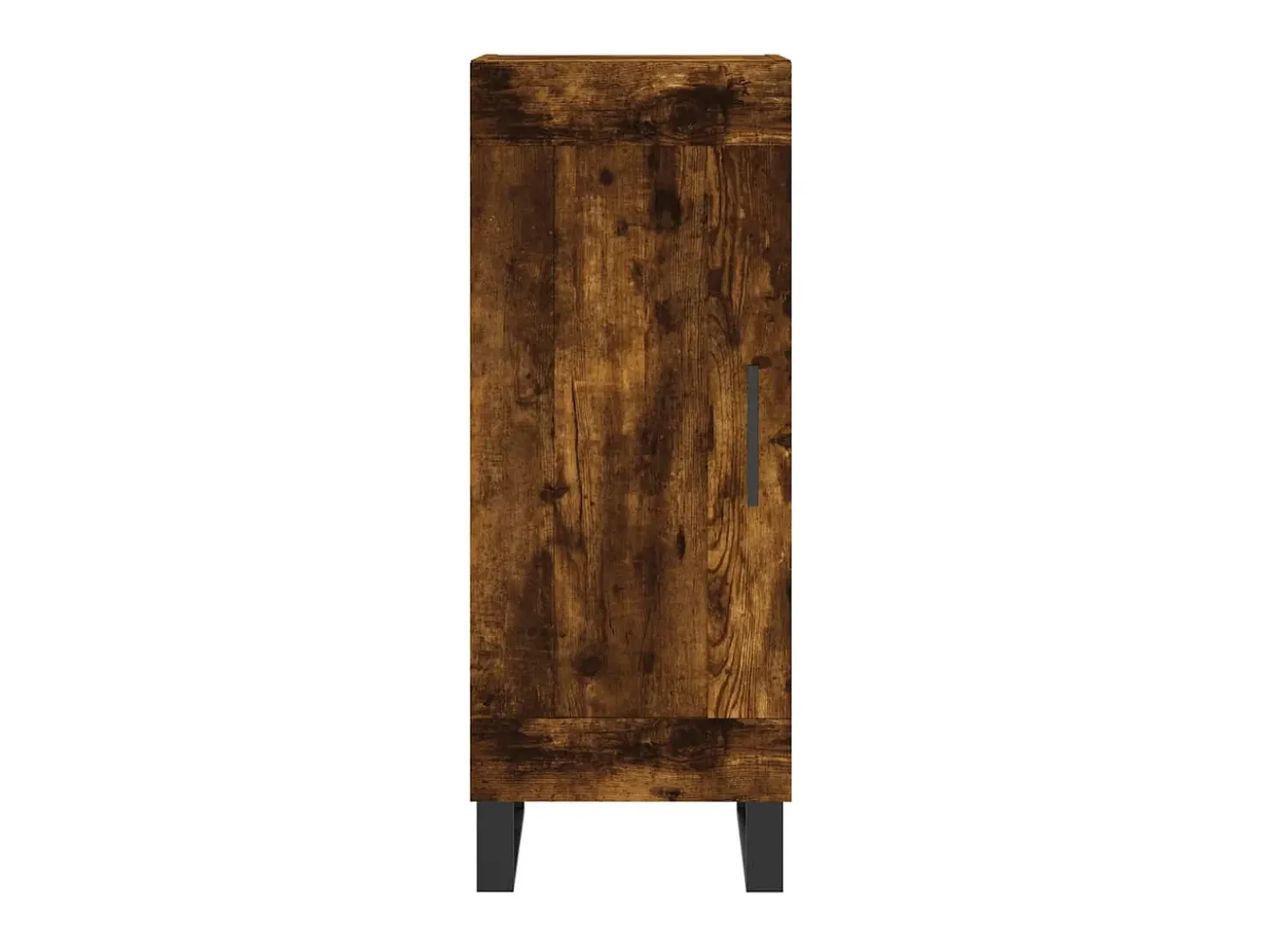 Aparador madera de ingeniería roble ahumado 34,5x34x90 cm ES47267
