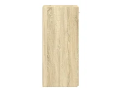 Aparador madera de ingeniería roble Sonoma 30x42,5x93 cm