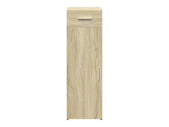 Aparador madera de ingeniería roble Sonoma 30x42,5x93 cm
