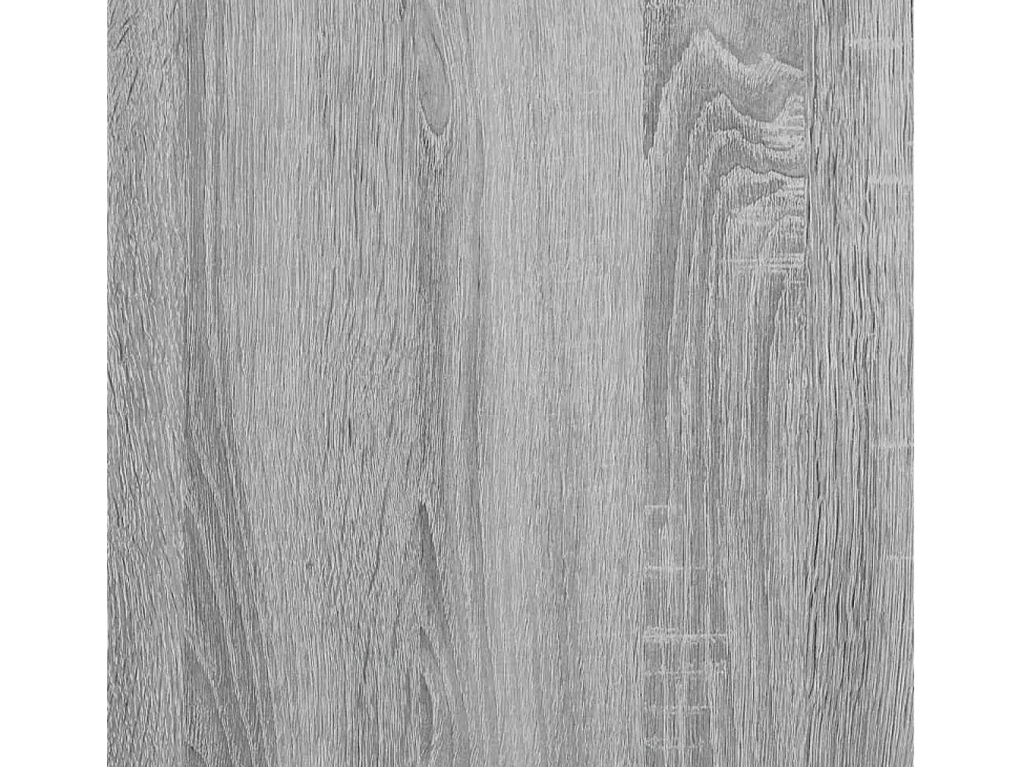 Aparador madera ingeniería y metal gris Sonoma 35,5x35x76 cm