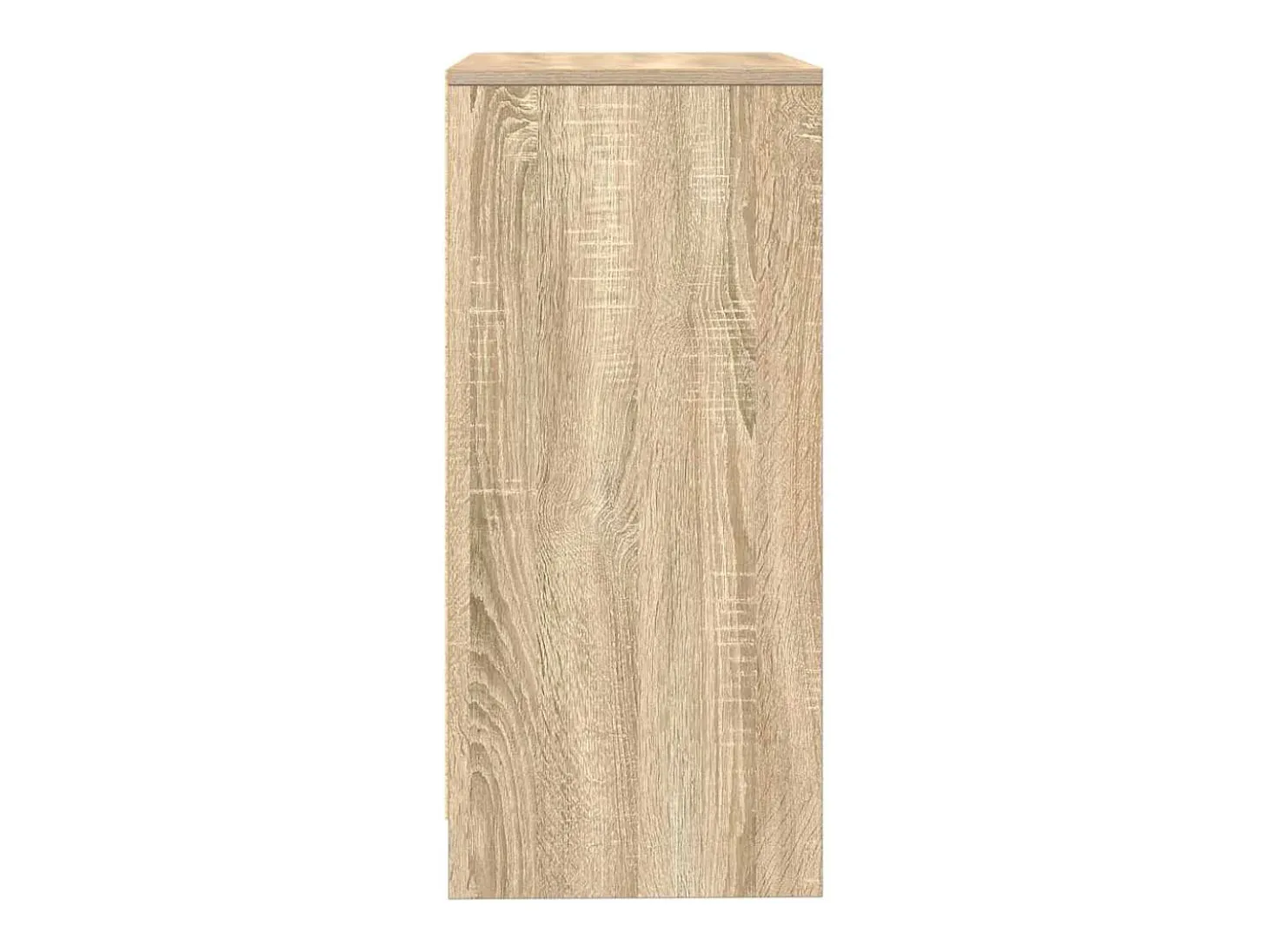 Aparador madera ingeniería roble Sonoma 57x34x76 cm
