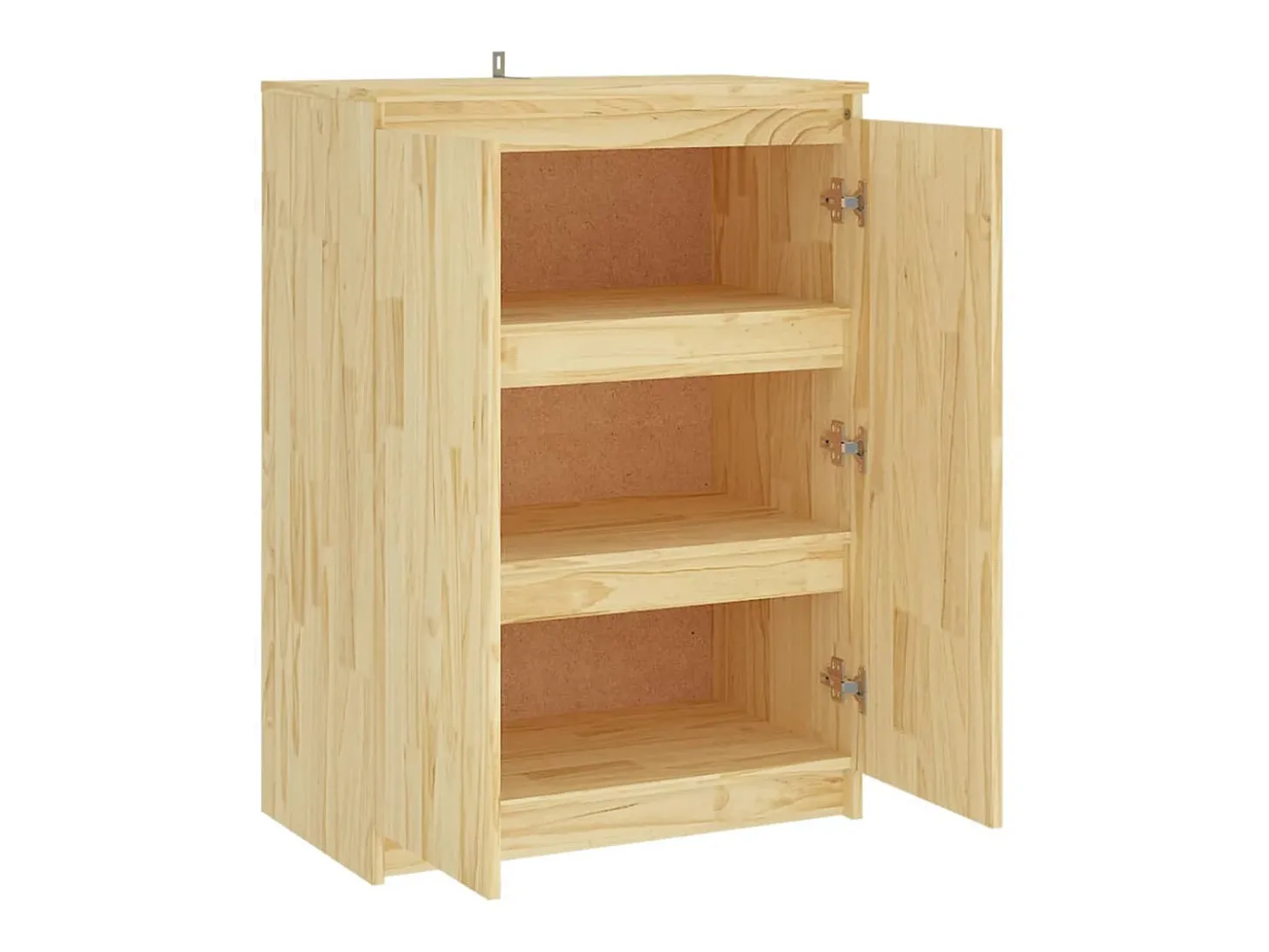 Aparador madera maciza de pino 60x36x84 cm