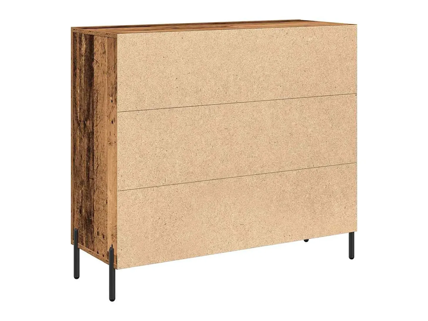 Aparador Madera vieja 90 x 34 x 80 cm Madera de ingeniería