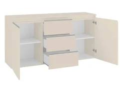 Aparador MAGIC con 2 puertas y 3 cajones color cachemira - 180x40x80 cm