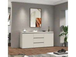 Aparador MAGIC con 2 puertas y 3 cajones color cachemira - 180x40x80 cm