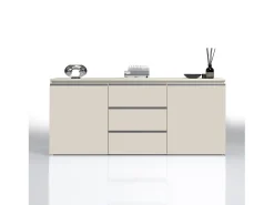 Aparador MAGIC con 2 puertas y 3 cajones color cachemira - 180x40x80 cm