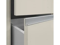 Aparador MAGIC con 2 puertas y 3 cajones color cachemira - 180x40x80 cm