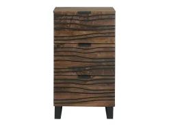 Aparador Marrón 40 x 33 x 75 cm madera maciza de mango