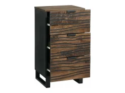 Aparador Marrón 40 x 33 x 75 cm madera maciza de mango