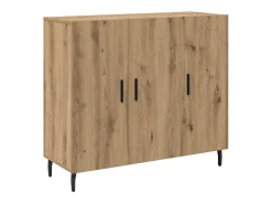 Aparador Marrón 90 x 34 x 80 cm Madera de Ingeniería