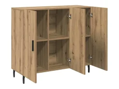 Aparador Marrón 90 x 34 x 80 cm Madera de Ingeniería