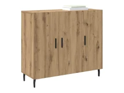 Aparador Marrón 90 x 34 x 80 cm Madera de Ingeniería