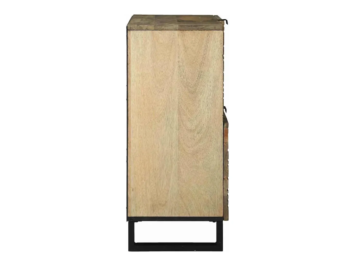 Aparador Marrón 80 x 33 x 75 cm madera maciza de mango