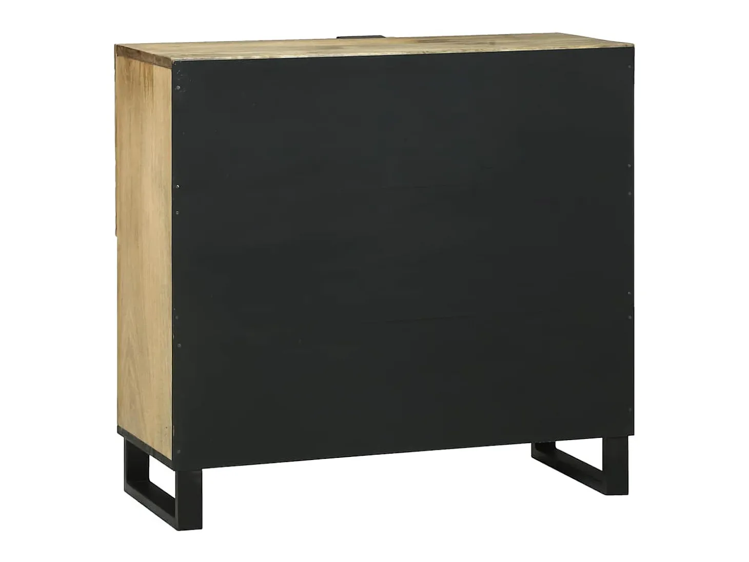 Aparador Marrón 80 x 33 x 75 cm madera maciza de mango