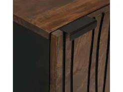 Aparador Marrón 40 x 33 x 75 cm madera maciza de mango