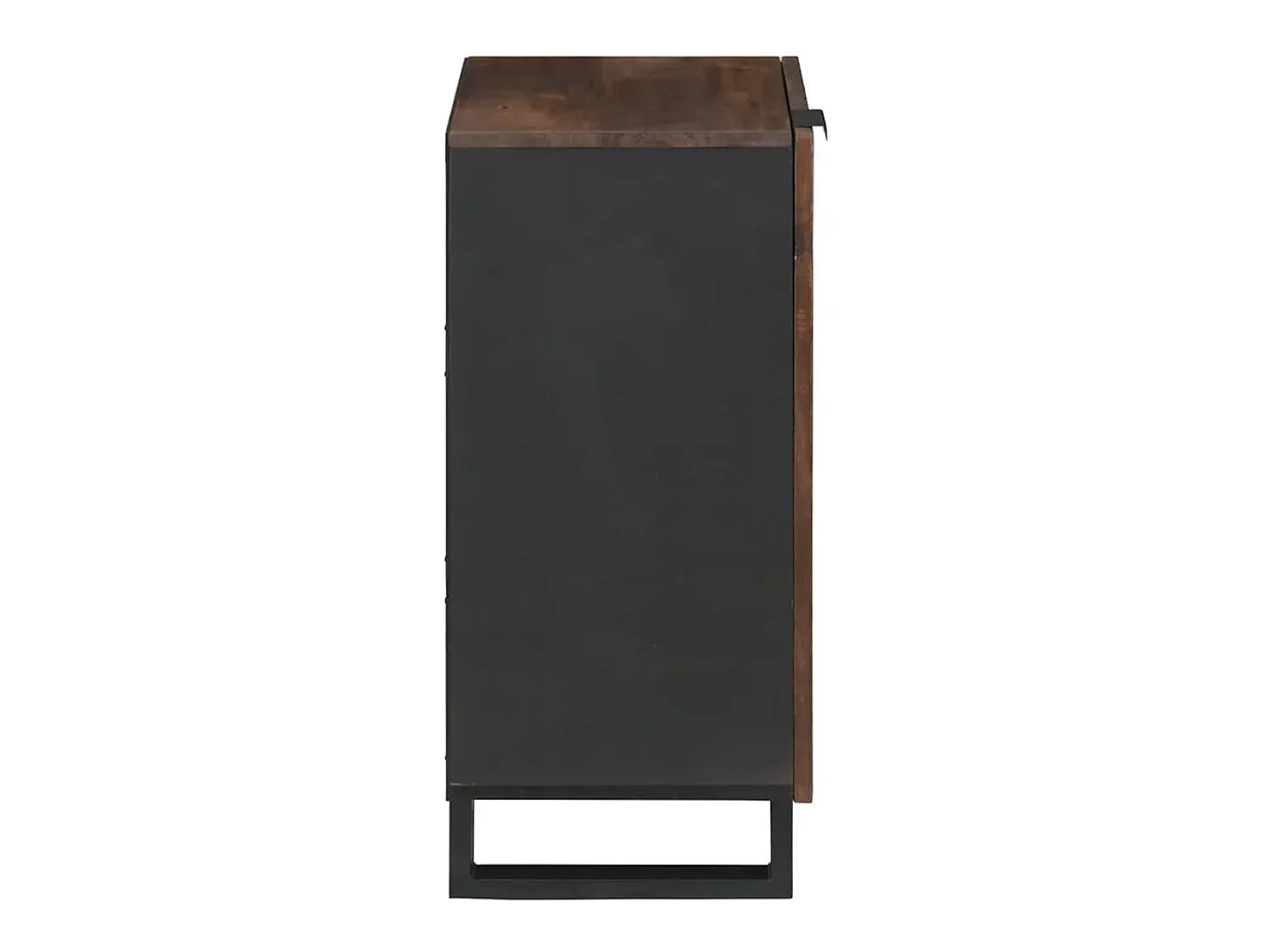 Aparador Marrón 40 x 33 x 75 cm madera maciza de mango