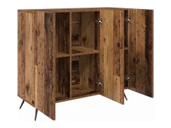 Aparador Marrón 90 x 34 x 80 cm Madera de Ingeniería