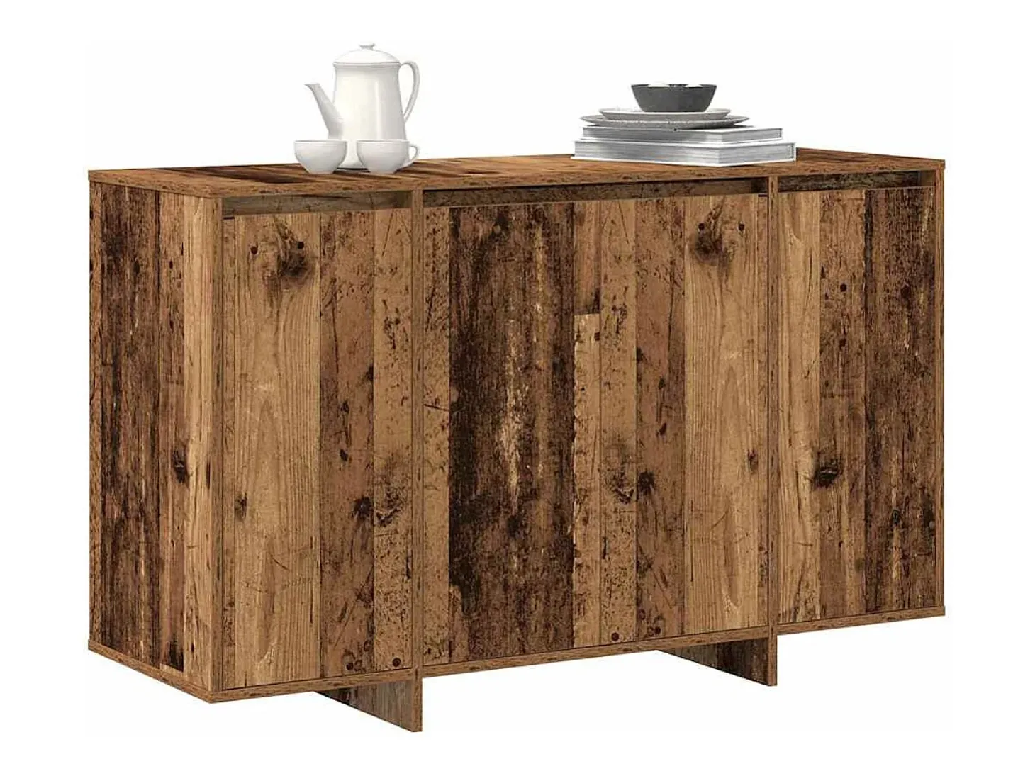 Aparador marrón Madera vieja Madera 120 x 41 x 75 cm Aparador
