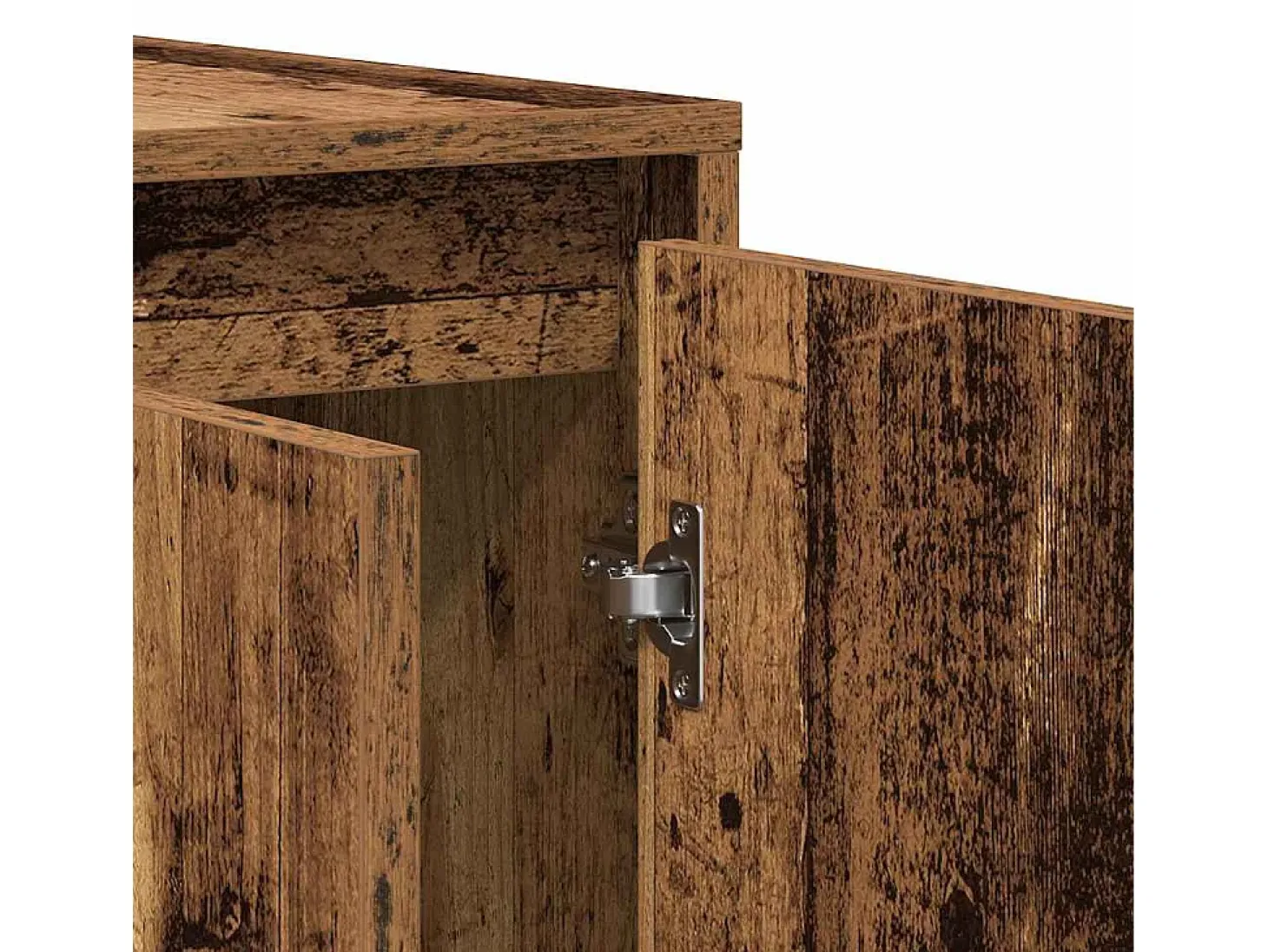 Aparador marrón Madera vieja Madera 120 x 41 x 75 cm Aparador