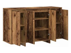 Aparador marrón Madera vieja Madera 120 x 41 x 75 cm Aparador