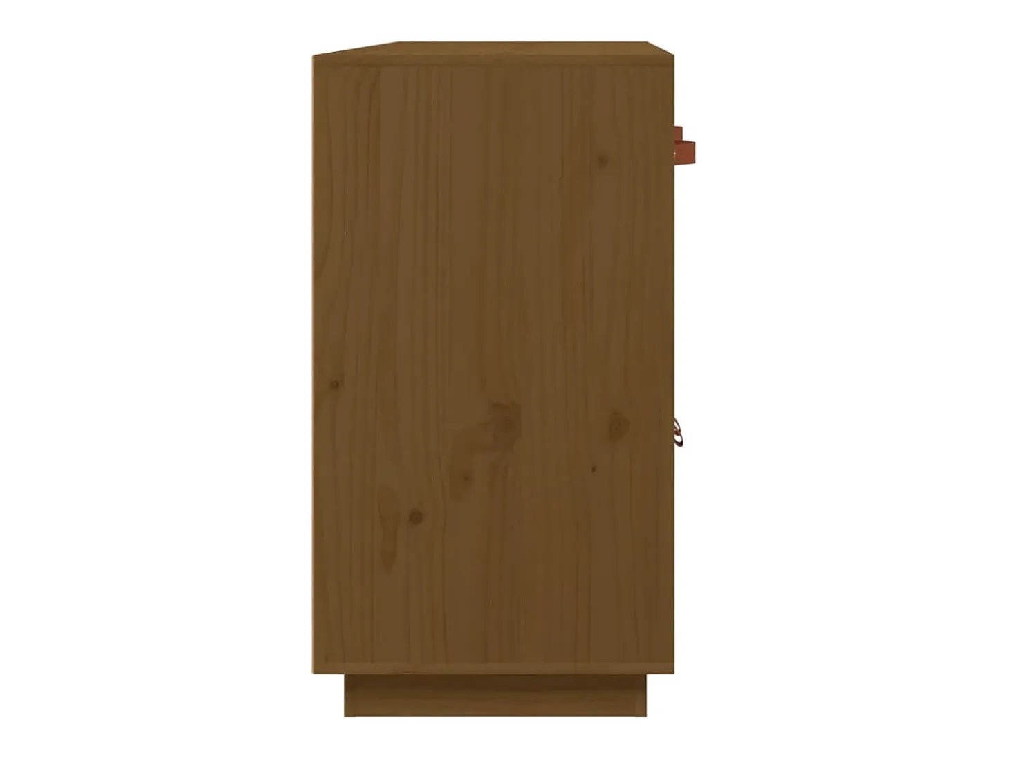Aparador Marrón Miel 98,5x40x75 cm Madera Maciza de Pino