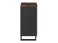 Aparador marrón 40x33x75 cm madera maciza de mango
