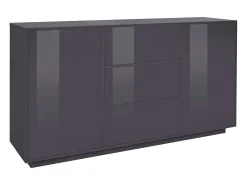 Aparador mueble salón diseño moderno buffet 160cm Carat Report
