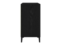 Aparador negro 103,5 x 35 x 70 cm Madera de ingeniería