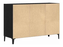 Aparador negro 103,5 x 35 x 70 cm Madera de ingeniería