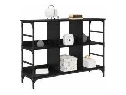 Aparador negro 102 x 32 x 73,5 cm Madera de ingeniería