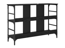 Aparador negro 102 x 32 x 73,5 cm Madera de ingeniería