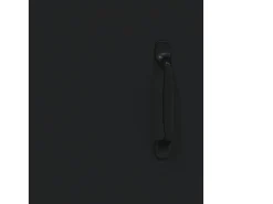 Aparador negro 69,5x34x90 cm madera de ingeniería
