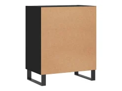 Aparador negro 57x35x70 cm madera de ingeniería