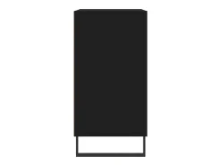 Aparador negro 57x35x70 cm madera de ingeniería