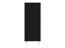Aparador negro 34,5x32,5x90 cm madera de ingeniería