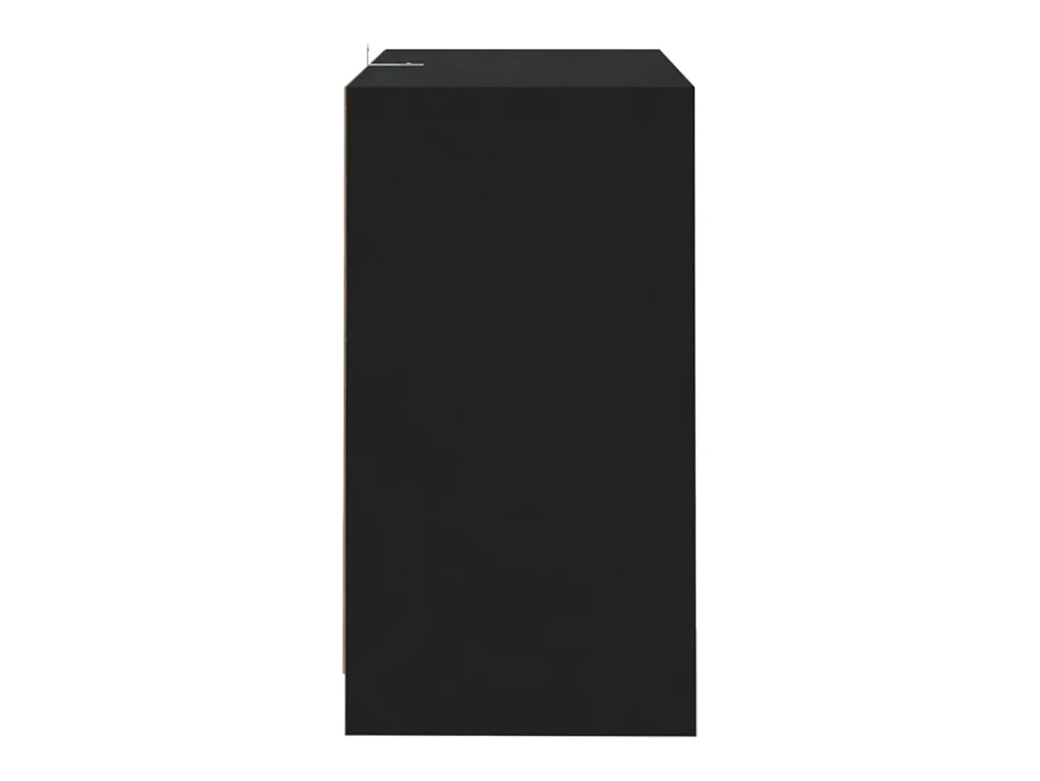 Aparador negro 70x41x75 cm Madera de ingeniería