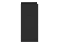 Aparador negro 45x35x75 cm madera de ingeniería