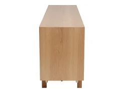 Aparador nórdico de madera clara 195 cm SID