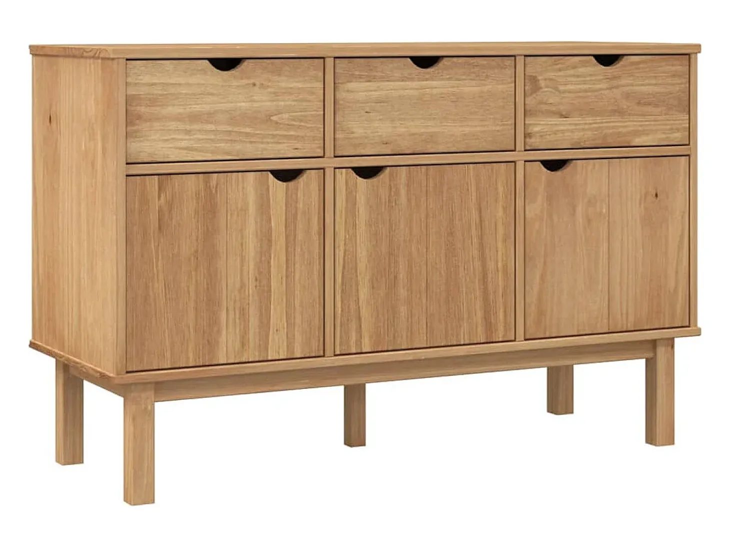 Aparador OTTA madera maciza pino 114x43x73,5 cm
