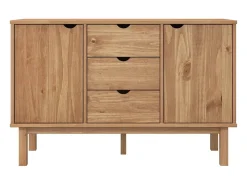 Aparador OTTA madera maciza pino 113,5x43x73 cm