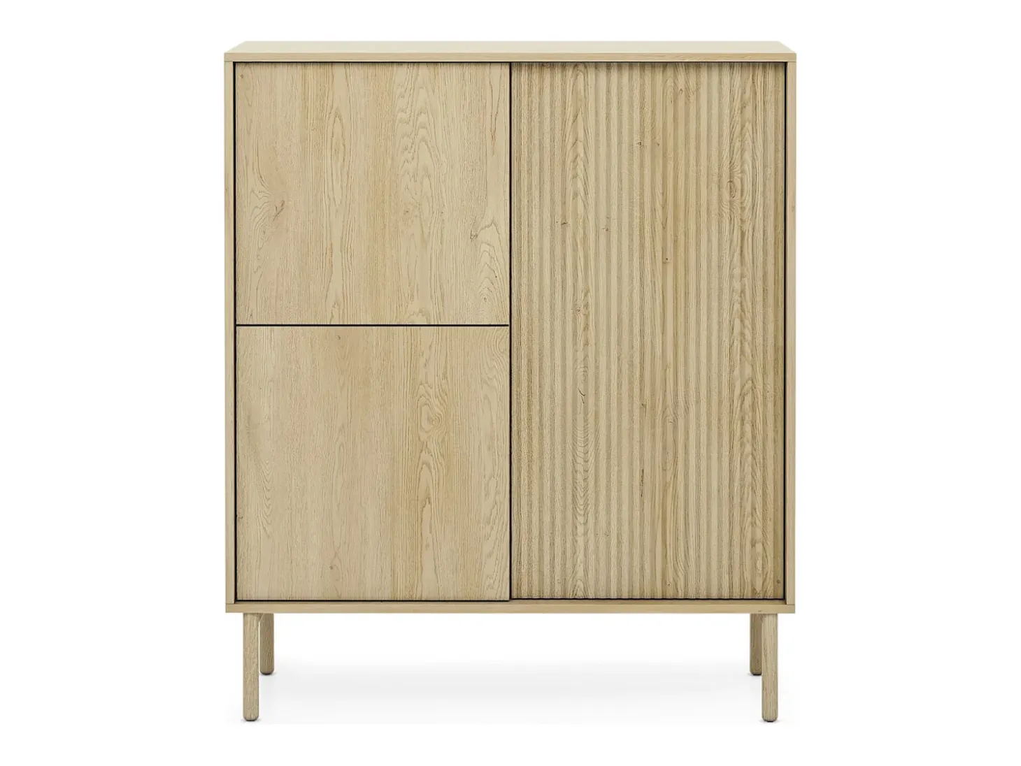 Aparador, roble Cremona, 103,5 x 121,8 x 39,5 cm