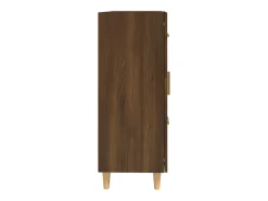 Aparador Roble marrón 69,5x34x90 cm Madera de ingeniería