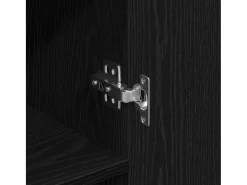 Aparador Roble negro 69.5 x 34 x 90 cm Madera contrachapada
