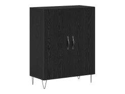 Aparador Roble negro 69.5 x 34 x 90 cm Madera contrachapada