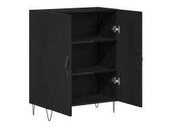 Aparador Roble negro 69.5 x 34 x 90 cm Madera contrachapada