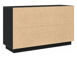Aparador Roble negro 102 x 35 x 60 cm Madera contrachapada