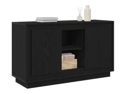 Aparador Roble negro 102 x 35 x 60 cm Madera contrachapada