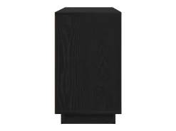 Aparador Roble negro 102 x 35 x 60 cm Madera contrachapada