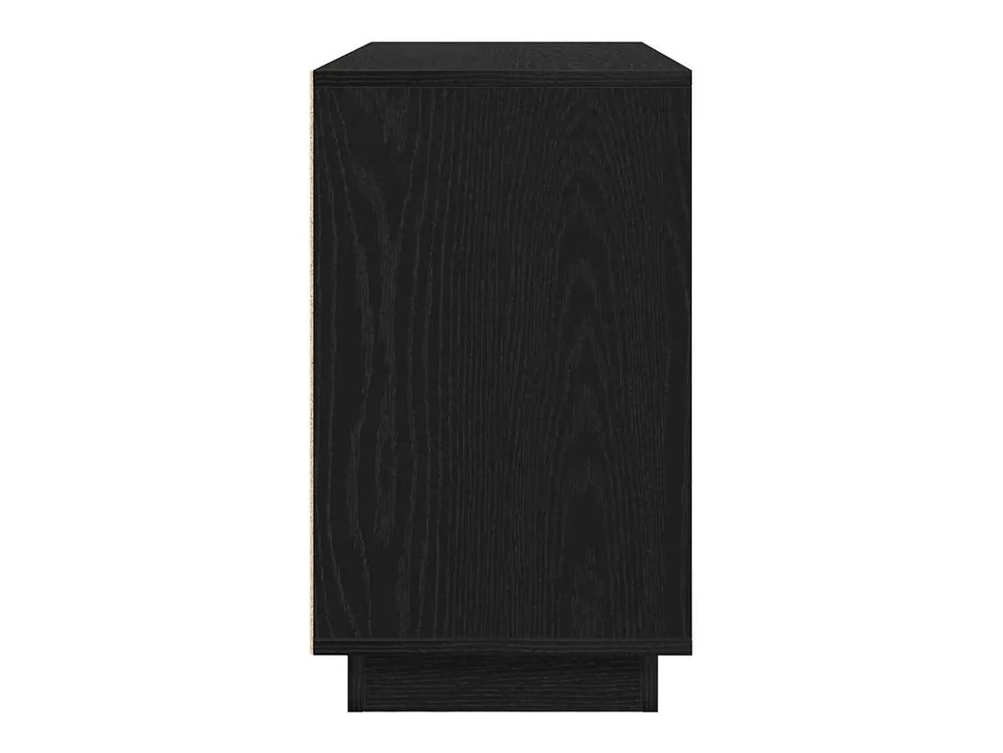 Aparador Roble negro 102 x 35 x 60 cm Madera contrachapada